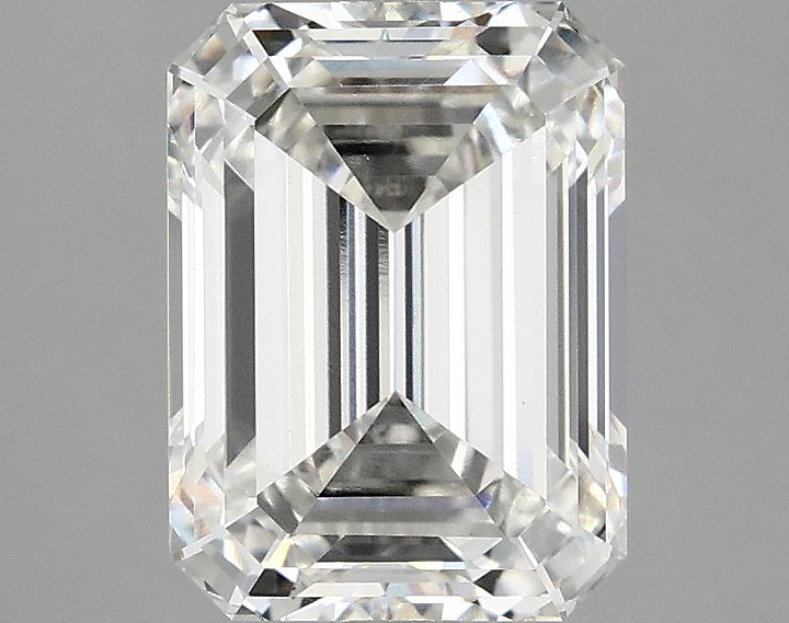 3.06 Carat Emerald Shaped Excellent Cut VS1 IGI Certified Lab Grown Diamond