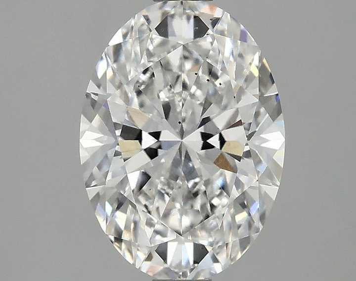 2.07 Carat Oval Shaped Ideal Cut SI1 IGI Certified Lab Grown Diamond