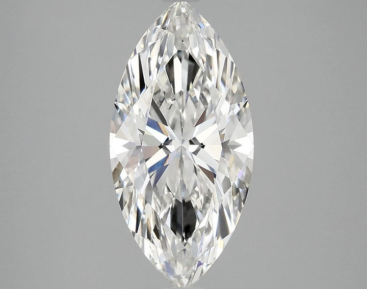 2.86 Carat Marquise Shaped Ideal Cut VS1 IGI Certified Lab Grown Diamond