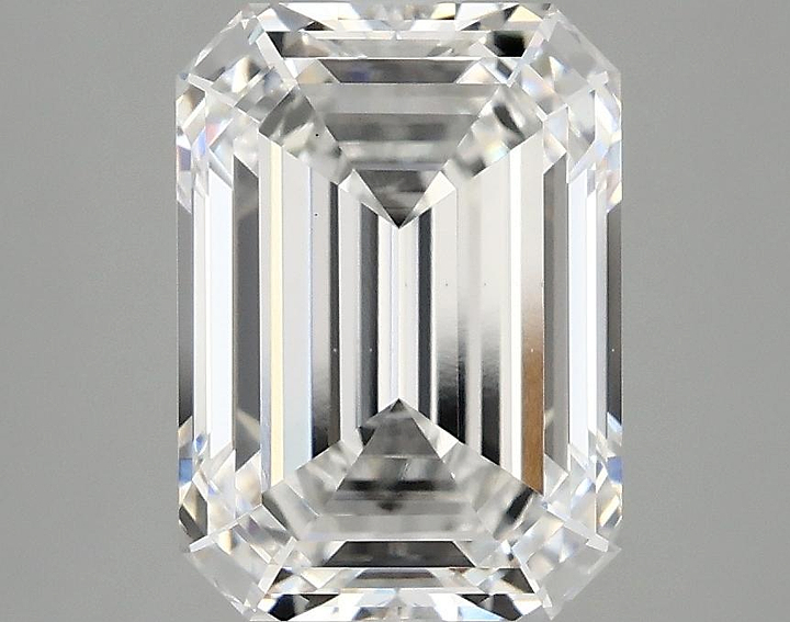 3.08 Carat Emerald Shaped Excellent Cut VS1 IGI Certified Lab Grown Diamond