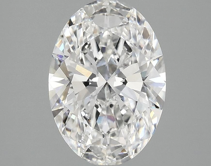 2.07 Carat Oval Shaped Ideal Cut VVS2 IGI Certified Lab Grown Diamond