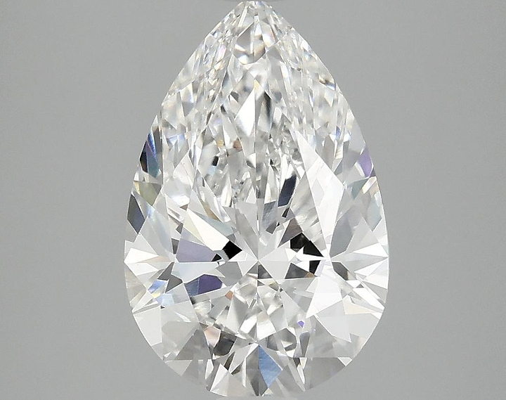3.04 Carat Pear Shaped Excellent Cut VS1 IGI Certified Lab Grown Diamond
