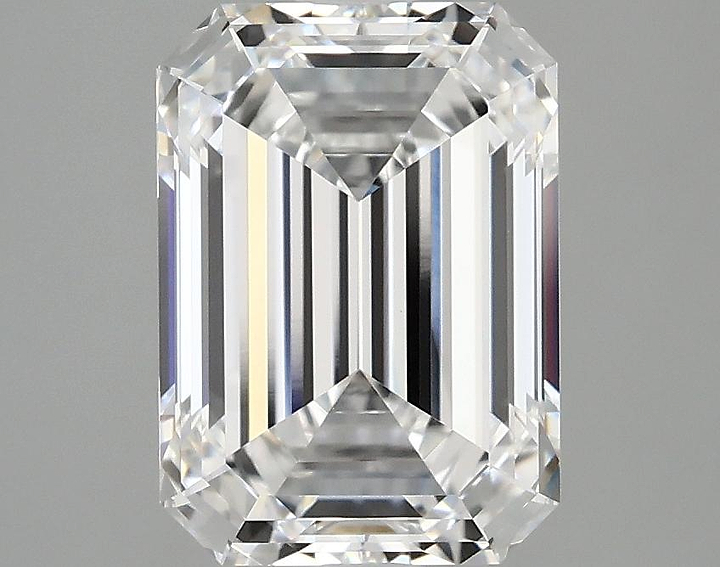 2.94 Carat Emerald Shaped Ideal Cut VVS2 IGI Certified Lab Grown Diamond