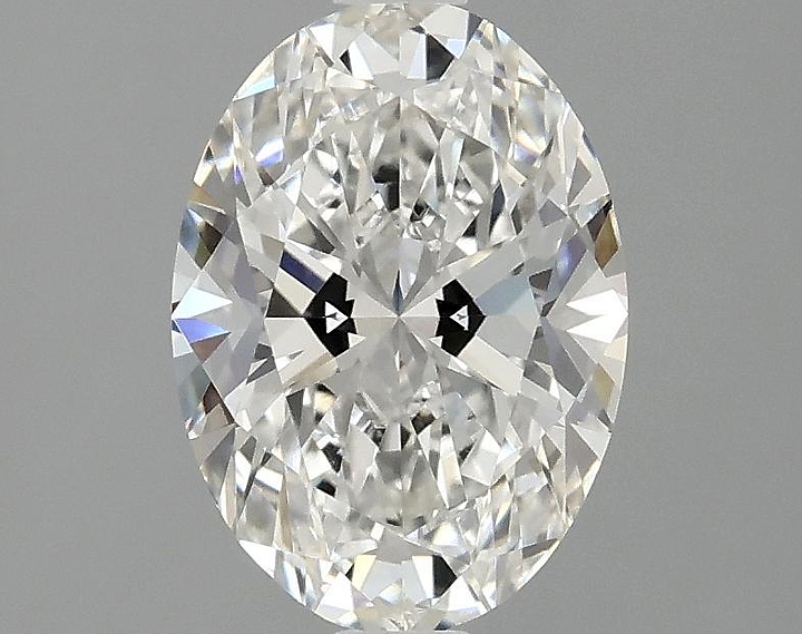 1.54 Carat Oval Shaped Ideal Cut VVS2 IGI Certified Lab Grown Diamond