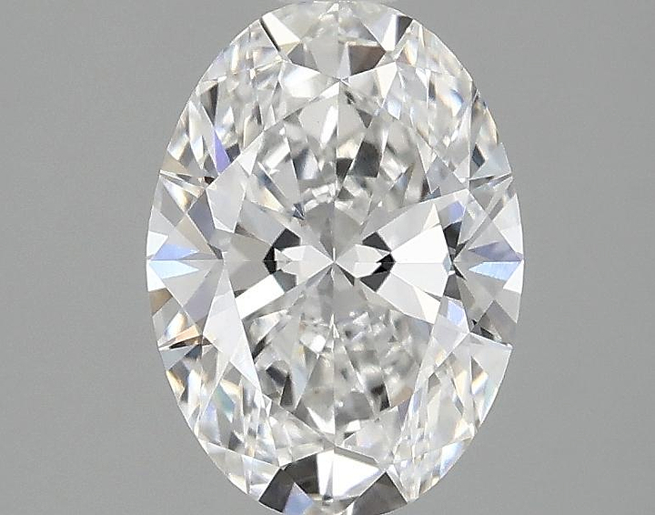 1.42 Carat Oval Shaped Ideal Cut VVS2 IGI Certified Lab Grown Diamond