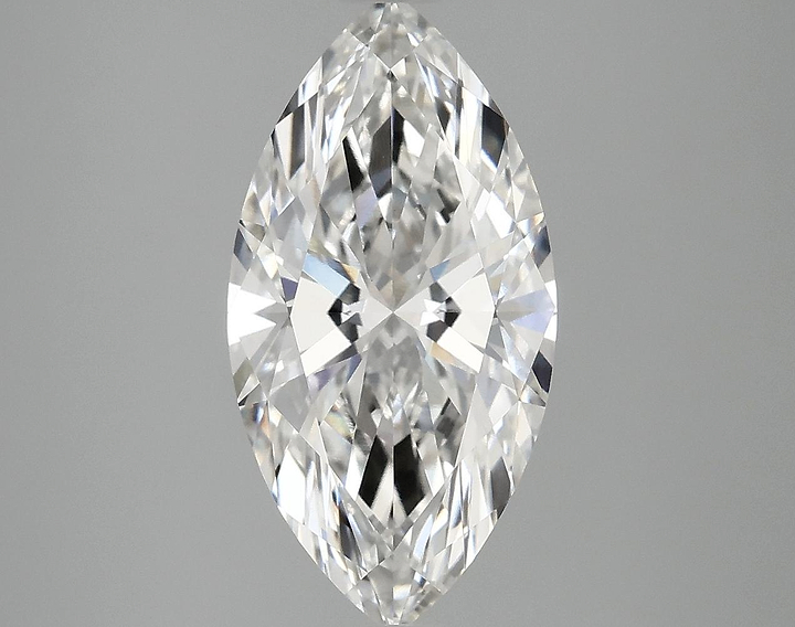 3.09 Carat Marquise Shaped Ideal Cut VVS2 IGI Certified Lab Grown Diamond
