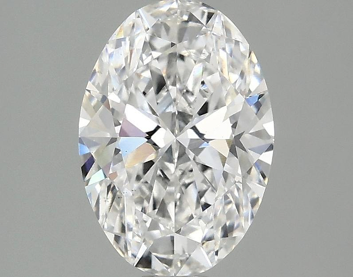 1.55 Carat Oval Shaped Ideal Cut VS2 IGI Certified Lab Grown Diamond