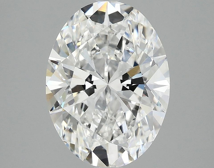 3.05 Carat Oval Shaped Excellent Cut VVS2 IGI Certified Lab Grown Diamond