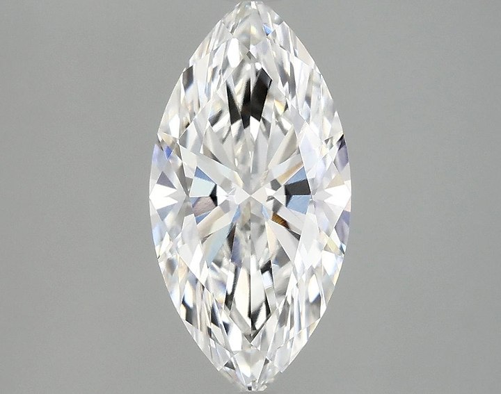2.1 Carat Marquise Shaped Ideal Cut VVS2 IGI Certified Lab Grown Diamond