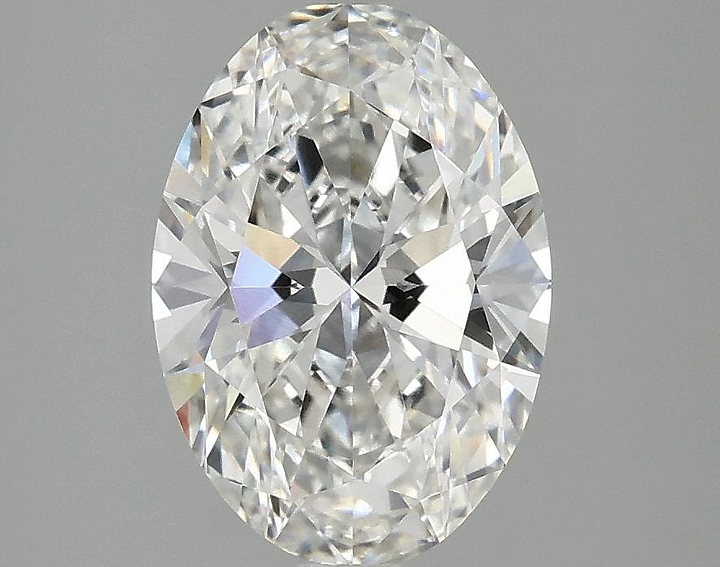 2.06 Carat Oval Shaped Ideal Cut VVS2 IGI Certified Lab Grown Diamond