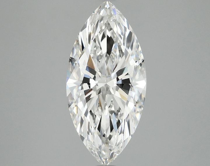 3.05 Carat Marquise Shaped Excellent Cut VVS1 IGI Certified Lab Grown Diamond