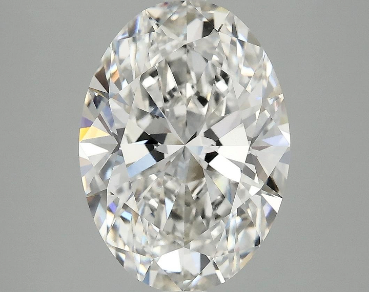 4.05 Carat Oval Shaped Ideal Cut VVS2 IGI Certified Lab Grown Diamond