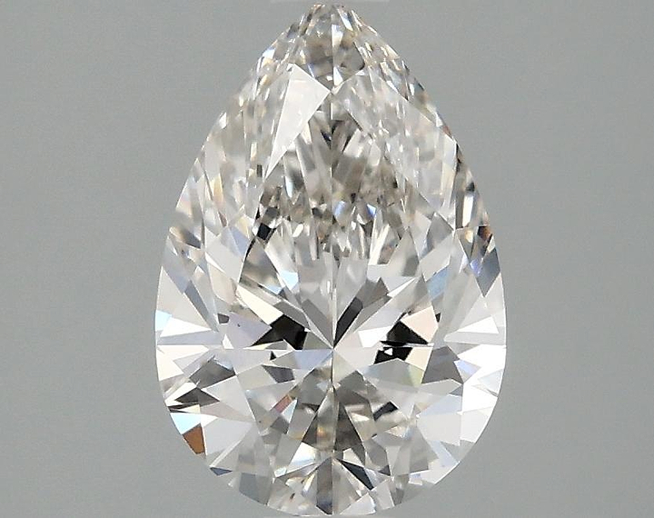 1.56 Carat Pear Shaped Excellent Cut VS1 IGI Certified Lab Grown Diamond