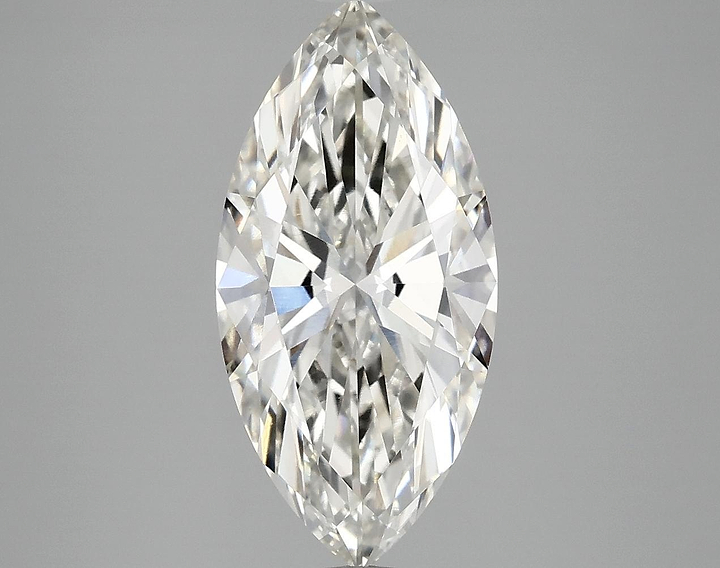 2.97 Carat Marquise Shaped Ideal Cut VVS2 IGI Certified Lab Grown Diamond