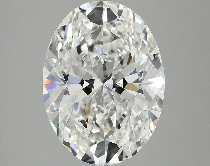4.09 Carat Oval Shaped Excellent Cut VVS2 IGI Certified Lab Grown Diamond