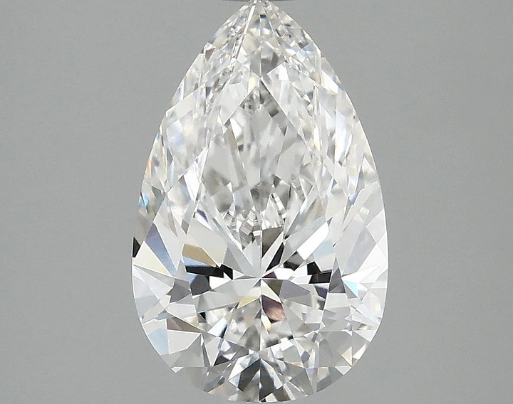 2.0 Carat Pear Shaped Ideal Cut VVS2 IGI Certified Lab Grown Diamond