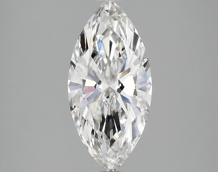 1.86 Carat Marquise Shaped Excellent Cut VS1 IGI Certified Lab Grown Diamond