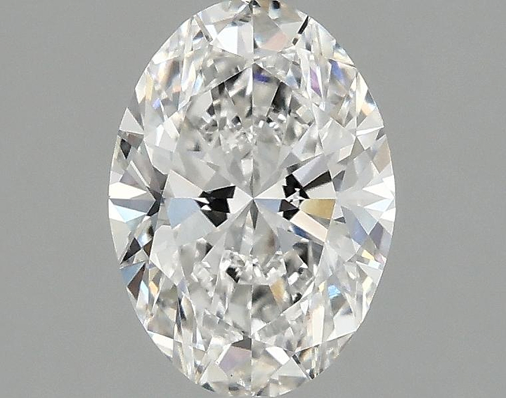 1.5 Carat Oval Shaped Ideal Cut VVS2 IGI Certified Lab Grown Diamond