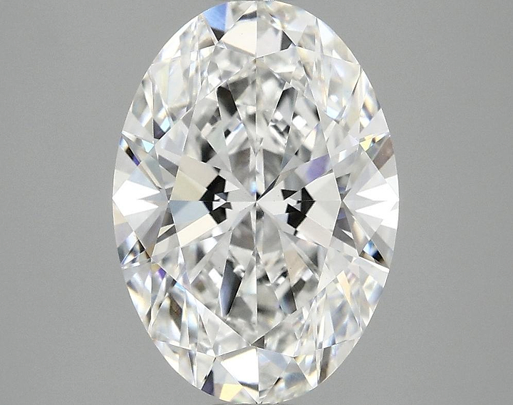 3.08 Carat Oval Shaped Ideal Cut VVS2 IGI Certified Lab Grown Diamond