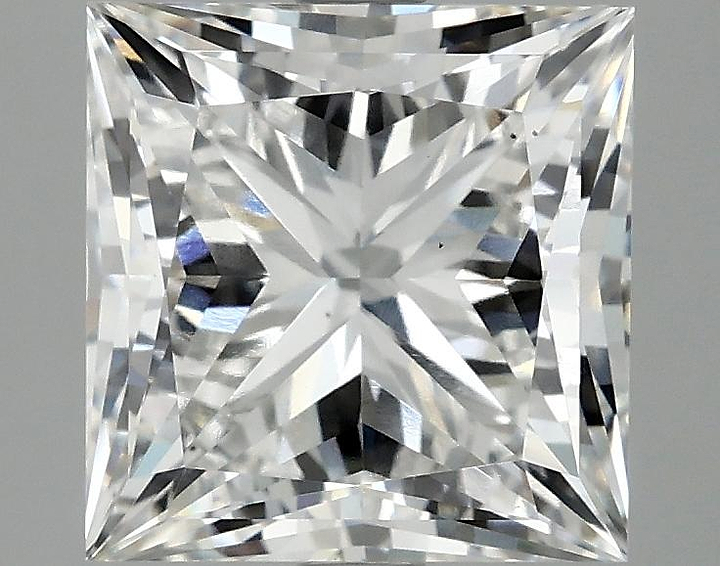 3.87 Carat Princess Shaped Ideal Cut VS1 IGI Certified Lab Grown Diamond