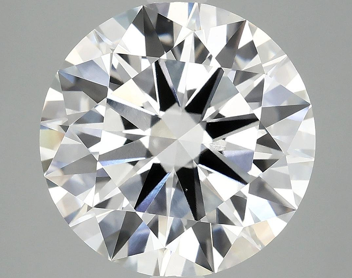 7.14 Carat Round Shaped Ideal Cut VVS2 IGI Certified Lab Grown Diamond