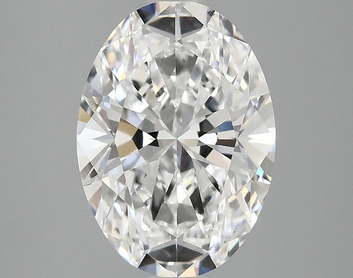 3.08 Carat Oval Shaped Ideal Cut VVS2 IGI Certified Lab Grown Diamond