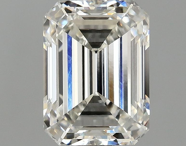 1.37 Carat Emerald Shaped Excellent Cut VS2 IGI Certified Lab Grown Diamond
