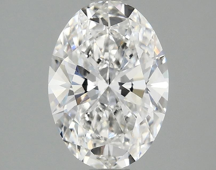 1.58 Carat Oval Shaped Ideal Cut VVS2 IGI Certified Lab Grown Diamond