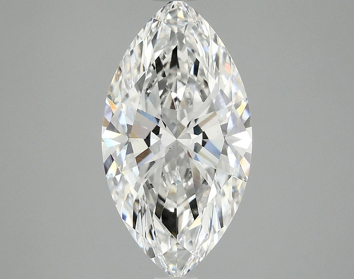 3.06 Carat Marquise Shaped Excellent Cut VS1 IGI Certified Lab Grown Diamond