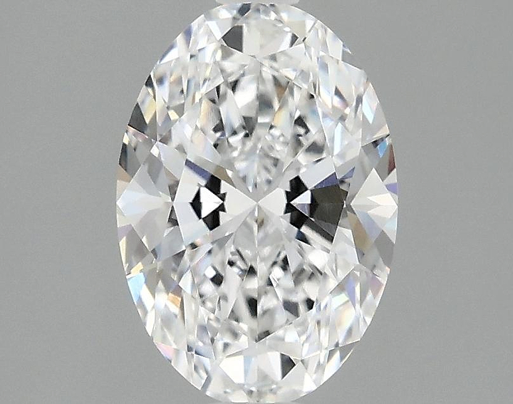 1.55 Carat Oval Shaped Ideal Cut VVS2 IGI Certified Lab Grown Diamond