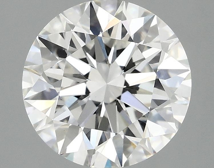 2.54 Carat Round Shaped Excellent Cut VVS2 IGI Certified Lab Grown Diamond