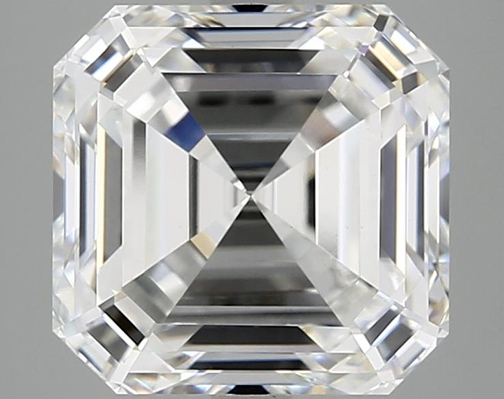 5.1 Carat Asscher Shaped Ideal Cut VVS2 IGI Certified Lab Grown Diamond