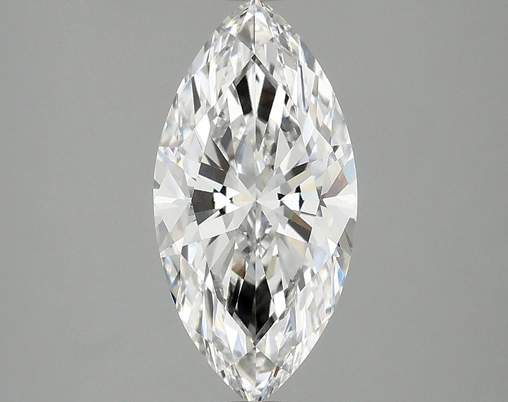 1.96 Carat Marquise Shaped Ideal Cut VVS2 IGI Certified Lab Grown Diamond