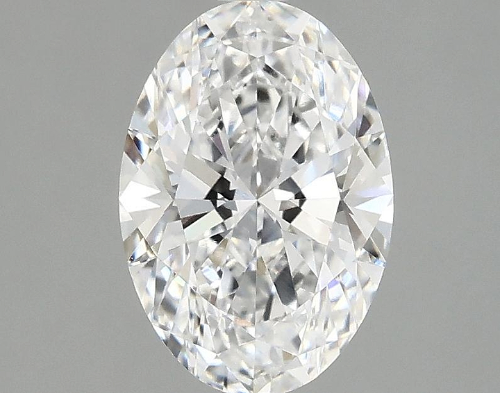 1.55 Carat Oval Shaped Ideal Cut VVS2 IGI Certified Lab Grown Diamond