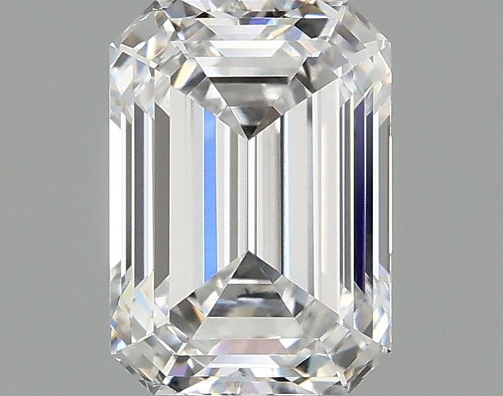 0.97 Carat Emerald Shaped Ideal Cut VS1 IGI Certified Lab Grown Diamond