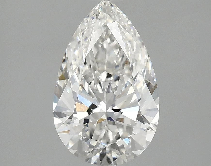 1.5 Carat Pear Shaped Ideal Cut VS1 IGI Certified Lab Grown Diamond