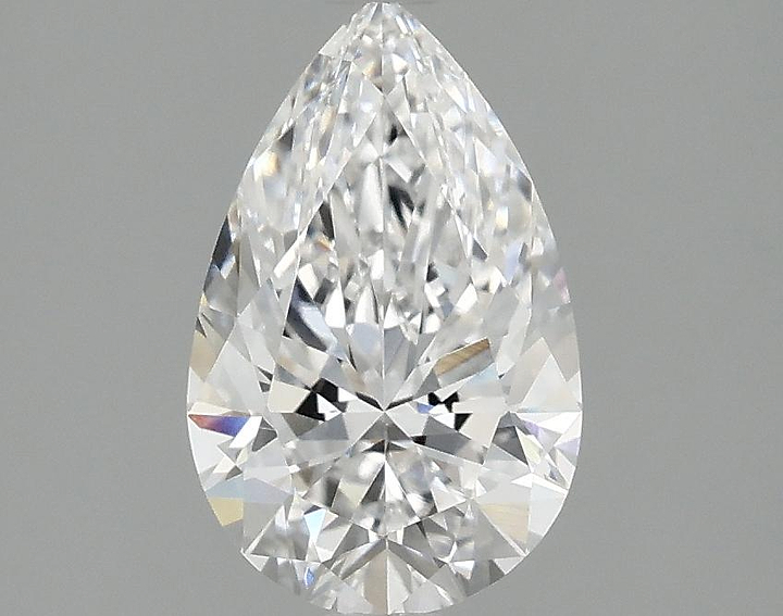 1.55 Carat Pear Shaped Ideal Cut VVS2 IGI Certified Lab Grown Diamond