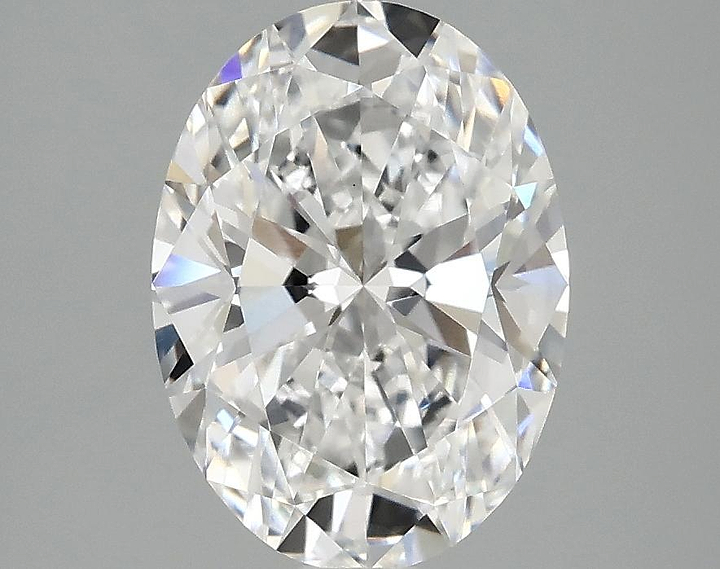 2.5 Carat Oval Shaped Excellent Cut VS1 IGI Certified Lab Grown Diamond