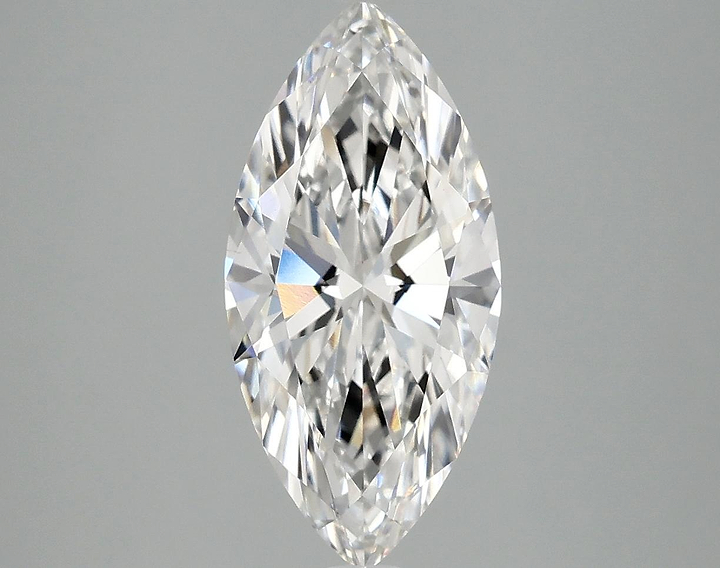 2.51 Carat Marquise Shaped Excellent Cut VS1 IGI Certified Lab Grown Diamond