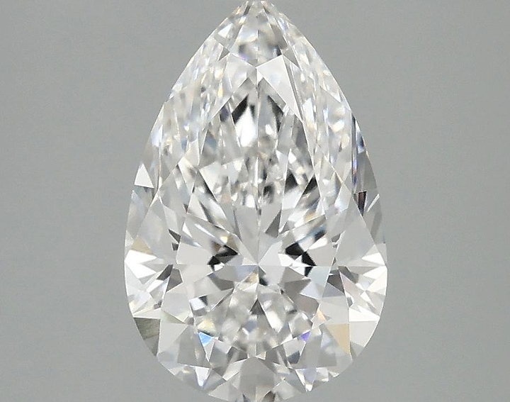2.1 Carat Pear Shaped Ideal Cut VS1 IGI Certified Lab Grown Diamond