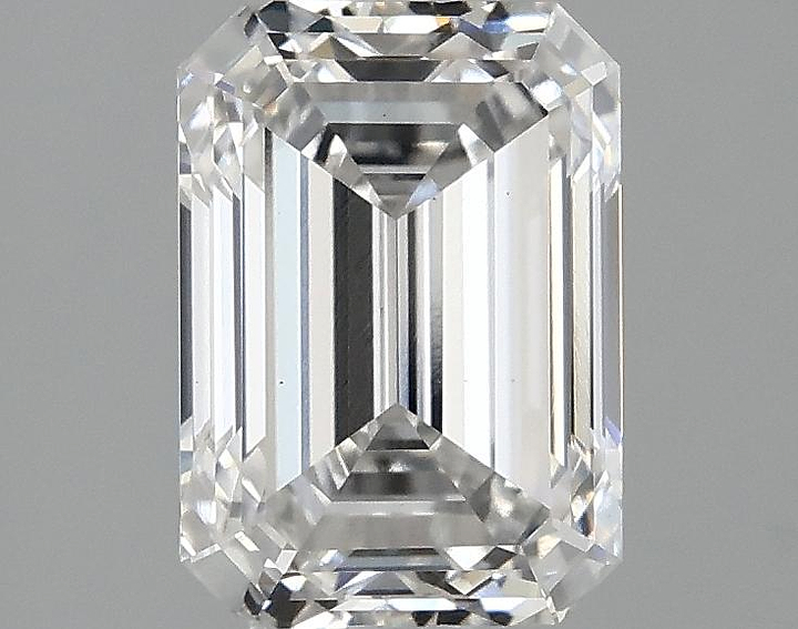 2.09 Carat Emerald Shaped Ideal Cut VS1 IGI Certified Lab Grown Diamond