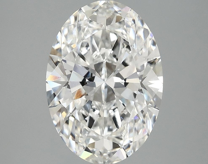 3.09 Carat Oval Shaped Ideal Cut VVS2 IGI Certified Lab Grown Diamond
