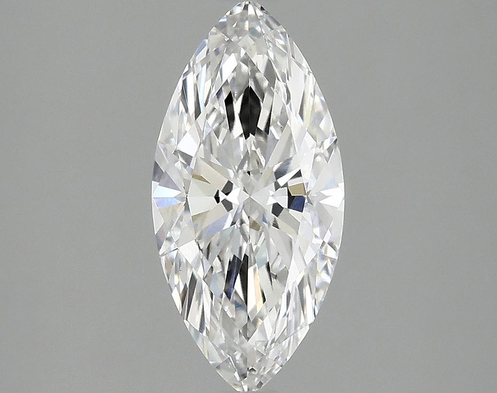 1.53 Carat Marquise Shaped Excellent Cut VVS2 IGI Certified Lab Grown Diamond