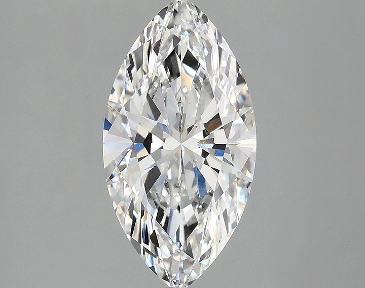 2.1 Carat Marquise Shaped Ideal Cut VS1 IGI Certified Lab Grown Diamond