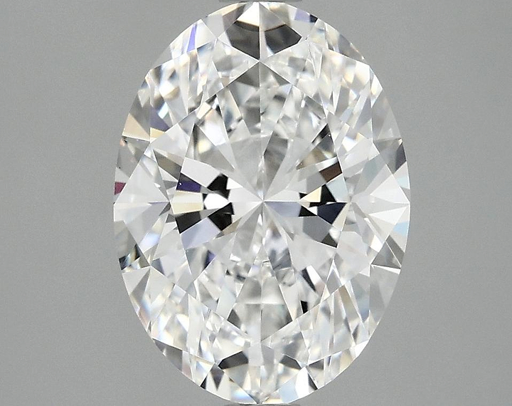 3.05 Carat Oval Shaped Excellent Cut VVS2 IGI Certified Lab Grown Diamond