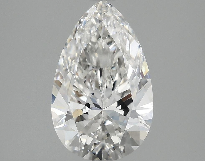 2.06 Carat Pear Shaped Ideal Cut VS1 IGI Certified Lab Grown Diamond