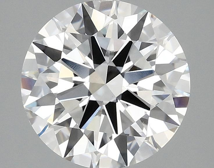 2.45 Carat Round Shaped Ideal Cut VVS2 IGI Certified Lab Grown Diamond