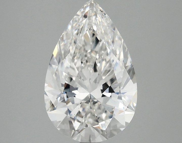 3.09 Carat Pear Shaped Ideal Cut VS1 IGI Certified Lab Grown Diamond