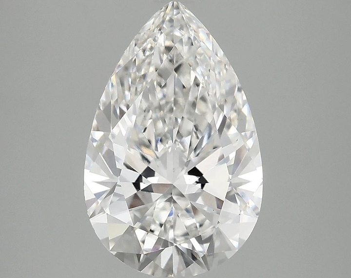 2.92 Carat Pear Shaped Ideal Cut VS1 IGI Certified Lab Grown Diamond