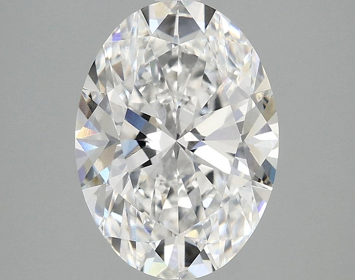 3.09 Carat Oval Shaped Ideal Cut VVS2 IGI Certified Lab Grown Diamond